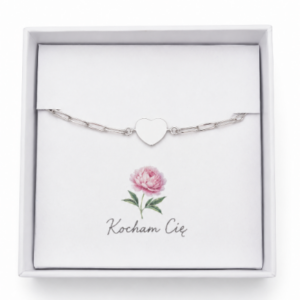 Armband - Bransoletka z sercem